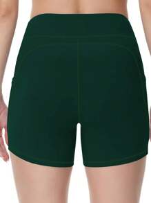 Plus Size Athletic Shorts Women's High Waist Yoga Shorts, Quick-Drying Compression Running Shorts, Suitable For Outdoor Sports And Worn As Base Layer Comfy Shorts Women Boxer Shorts