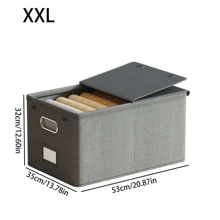 One-Piece Foldable Storage Box With Lid, Shelving Storage Container, Suitable For Office, Bedroom And Laundry Room Decorations Decor Festival Decor Room Decor Home Decor Bed Room Decor Dress Pants Shoes Jeans Boots Skirt Bedroom, Organizer, Home Storage, White T Shirt Women, Black Pants Women, Ladies Winter Clothes, Dress,