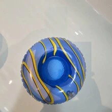 Set de 5 portavasos inflables para bebidas, salvavidas flotantes para fiesta en la piscina, decoración exterior y flotadores de bebidas para nadar - Multicolor - Ver 9