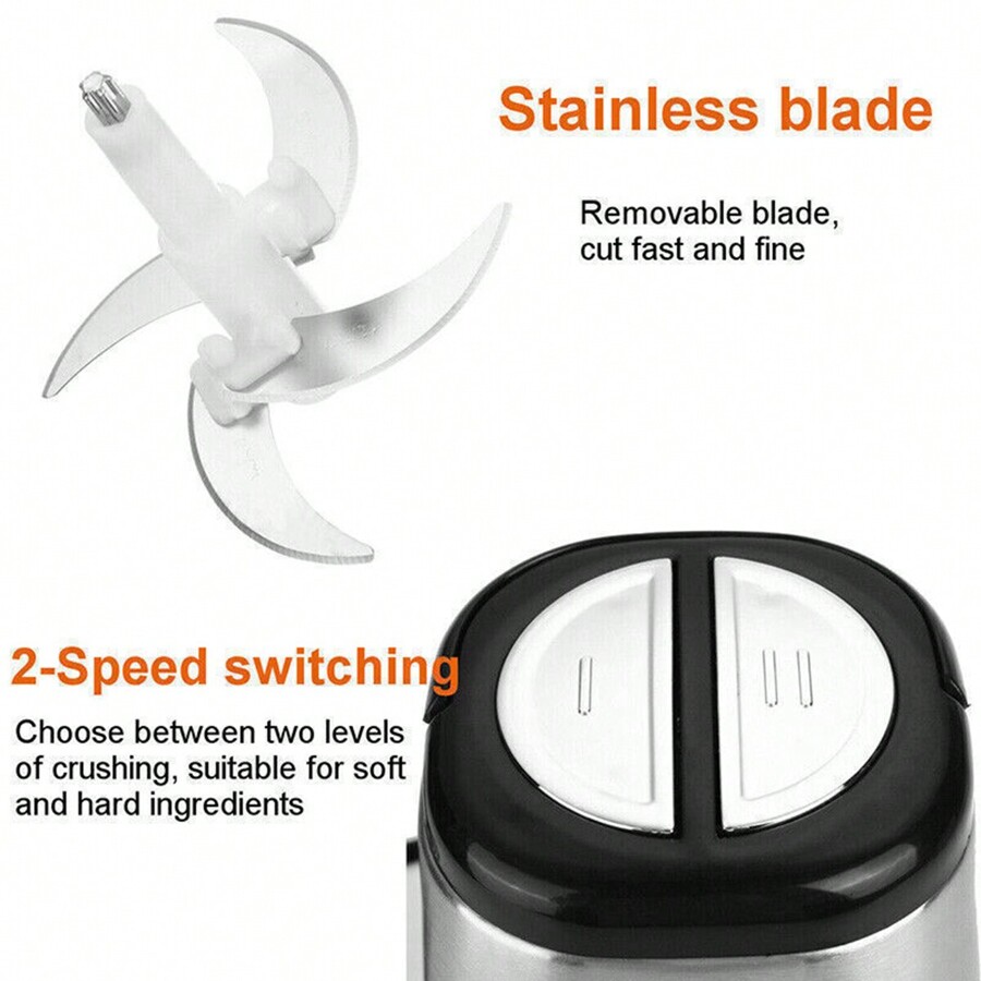 Electric Meat Grinder Mincer Mixer Home Blender Mini Food Chopper