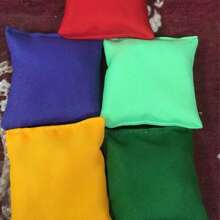 High-Quality Classic Throwing Sandbags Game Set-Interesting Bean Bag Throwing Game-10 Throwing Sandbags,Pool Toys Suitable For Pool Games,Pool Party,Adult Party Games Suitable For Halloween/Christmas/Thanksgiving - Multicolor - View 4