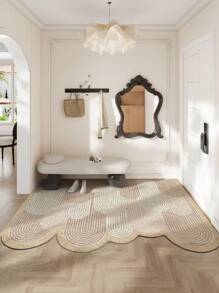 DAJIANG 1 tấm thảm chùi chân PVC hình chậu cây có hình tròn bằng lụa, phong cách tươi mới, cạo bùn, dễ vệ sinh, thảm chùi chân phù hợp cho nhà hàng, thảm trang trí phòng tắm ngoài trời, thảm trải sàn, thảm trải sàn ngoài trời, thảm chùi chân, trang trí mùa thu, phụ kiện phòng tắm, trang trí lối vào trường học - Nhiều màu - Xem 12