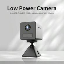 YOUMECAM Camera WiFi không dây 1296P Full HD 3 triệu pixel Camera an ninh di động mini Camera quay video tầm nhìn ban đêm trong nhà/ngoài trời với nguồn cung cấp pin tiêu thụ điện năng cực thấp. Hỗ trợ Wi-Fi 2.4GHz. Bao gồm âm thanh hai chiều, phát hiện cơ thể người PIR thông minh và báo động từ xa. - Camera thêm 32GB - Xem 2