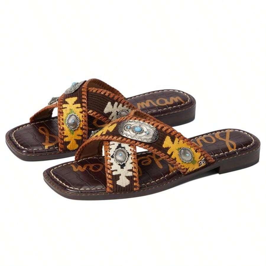 Sam Edelman 哈根 - 棕色多色布料 - 查看 1