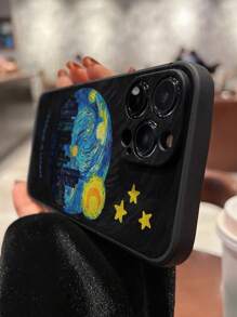 Tương thích với ốp lưng điện thoại phong cách Van Gogh của Apple, họa tiết các địa danh thành phố, cạnh thẳng và lỗ nhỏ tinh tế: Tương thích với iPhone 11 Pro Max, tương thích 3D với 13 hoạt hình, tương thích với iPhone XR, 7/8 Plus, tương thích với iPhone XS, tương thích với Samsung, tương thích với và tương thích với dòng Redmi: Tương thích với Redmi 9, tương thích với Redmi 9a, tương thích với Redmi 10a, tương thích với Redmi 10c, tương thích với Redmi Note 9, tương thích với Redmi Note 10, tương thích với Redmi Note 11, tương thích với Redmi Note 12, tương thích với Redmi 12, tương thích với Redmi 12c - Nhiều màu - Xem 3