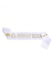1pc Class Of 2024 Graduation Honor , Suitable For Bachelor's Gown And Graduation Robe, Unisex - Multicolor - View 8
