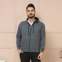 Men Sweatshirts - Dark Grey - View 1