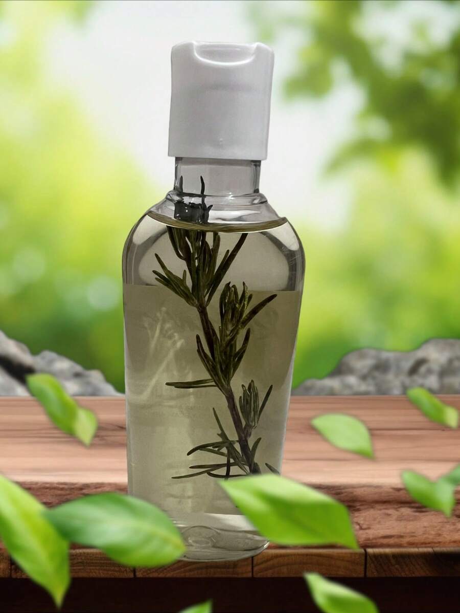 Aceite de Romero Fortalecimiento Cabelludo Y Cabello , Aceite Esencial De Cuidado Del Cabello, Suero De Cuidado Del Cabello, Producto De Cuidado Del Cabello Para Hombres Y Mujeres - Verde Oliva - Ver 1