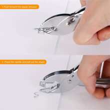 1 件装手持式金属起钉器、文具起钉器、无损办公起钉器、返校、学校用品