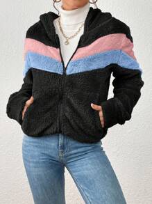 Women Winter Coats - 黑色 - 查看 1