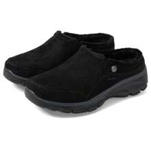 Skechers Easy Going - Latte - Hitam - View 1
