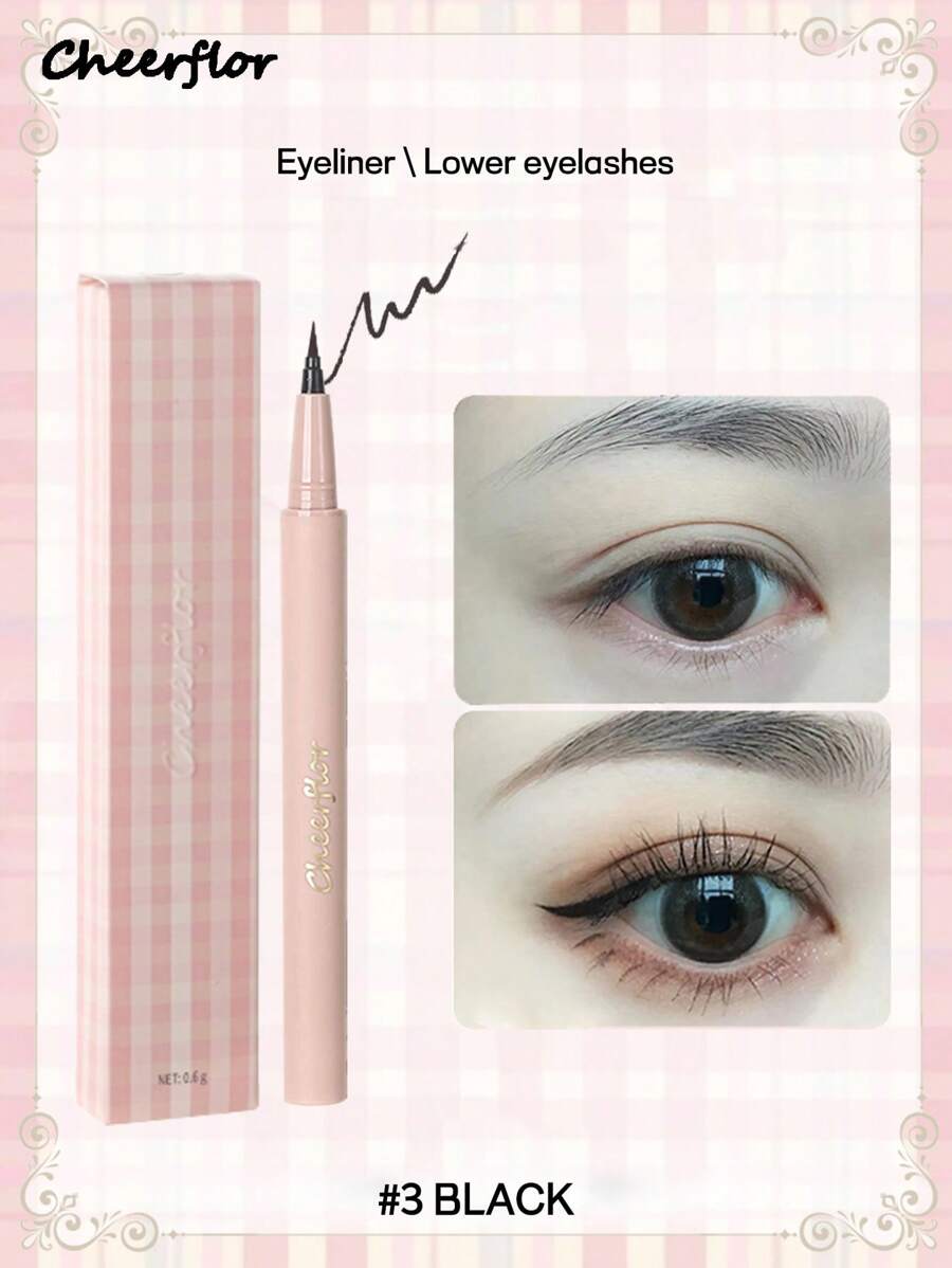 CHEERFLOR Eyeliners - #3 hitam - View 1