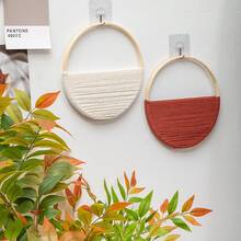 Circle Wall Decor Set, Hoop Wall Art, Abstract Wall Decor, Geometric Wall Art, Minimalist Wall Art, Macrame Wall Hanging, Modern Macrame Boho Wall Decor - Multicolor - View 20