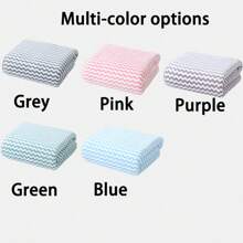 1pc Large Size Striped Bath Towel 34*70.9in/87*180cm, Made Of Ultra-Fine Fiber Material, Soft And Comfortable, With Good Water Absorption, Suitable For Bathroom, Gym, Hotel, Home Use. Multiple Colors Available. Home Bathroom Decor Fall Decor Back To School For Beauty Salon Home Bathroom Shower Towels For Beauty Salon, Hotel Sports,Home Essentials, Towel, Skin Care Bath Towel Sheet - Multiple Colors Available (87*180cm) - View 4