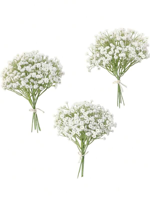 12 قطعة من الزهور الاصطناعية الجبسوفيلا، زهور جبسوفيلا اصطناعية صغيرة بطول 8.67 بوصة مع سيقان، زهور اصطناعية واقعية، زهور حرير، لديكور المنزل في فصل الخريف، ، ديكور طاولة مهرجان الحصاد، باقات العروس، ترتيبات الزهور لحفلات الزفاف، الحدائق الخارجية، أعياد الميلاد، ديكورات هدايا العروس