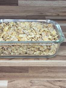 Glass Pot 640ml Fitness Lunch Box Airtight Lid 4 Locks - 無色 - 查看 5