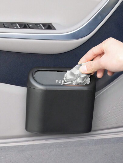 Car Trash Can, Car Door Hanging Storage Bucket, Multifunctional Front Row Umbrella Storage, Car Interior Accessories