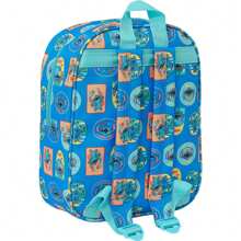 Lilo Y Stitch Mochila Guarderia 3d Bolsillo Red Stitch - Mochila Escolar Licencia Oficial - Diseño Ergonómico - Amplio Espacio De Almacenamiento - Bolsillos Multifuncionales