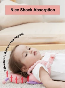 幼兒嬰兒頭部保護墊背包式佩戴,幼兒嬰兒頭部保護墊安全墊,6個月-3歲