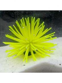 1 buc nou sosire simulare silicon corp moale arici de mare coral colorat silicon rezervor de pește acvariu Aquascape ornamente, accesorii pentru acvariu, decor pentru rezervor de pește