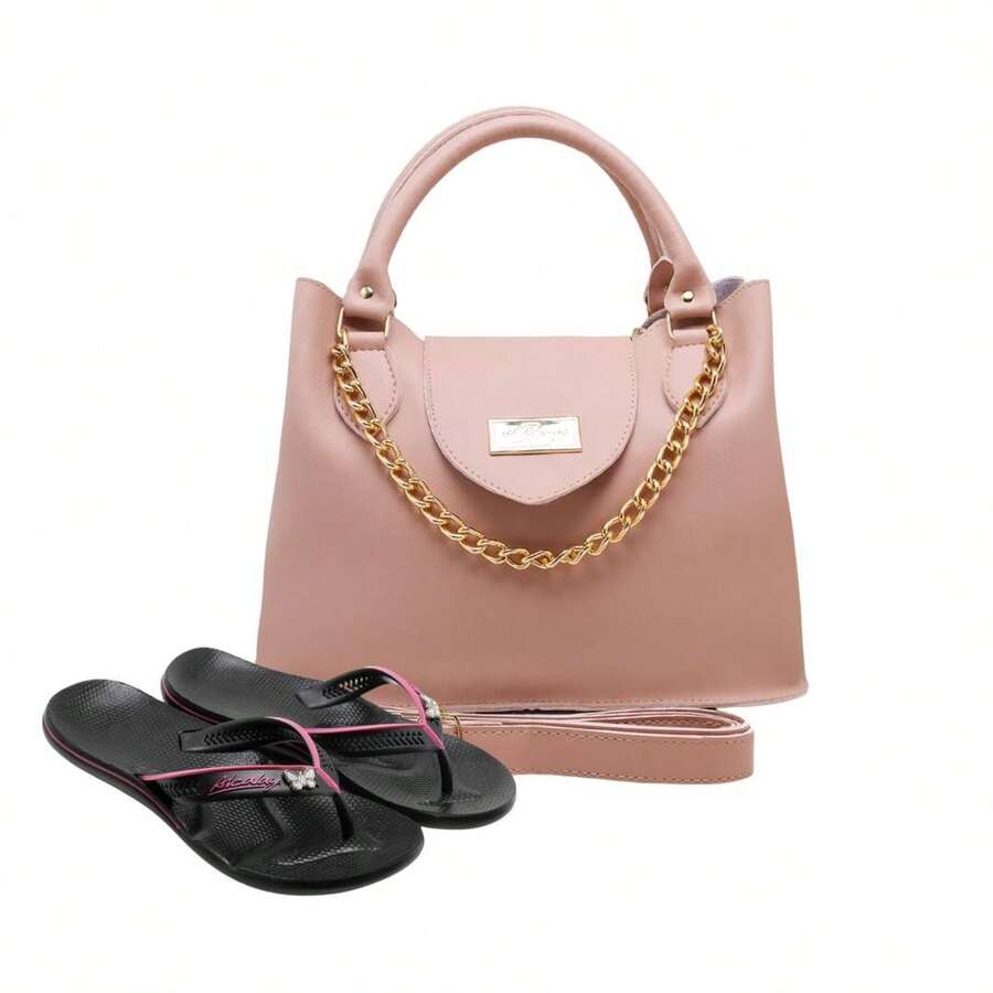 Women Flip-Flops - Màu be - Xem 1