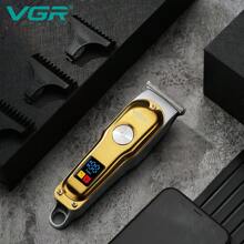 VGR Professioneller USB wiederaufladbarer Haarschneider Elektrischer Trimmer kabellos für Männer V-290-Gold-ohne Box - Gold - Übersicht 2