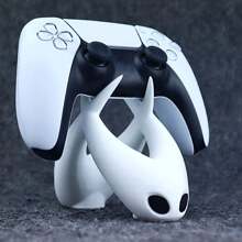 1 pieza Soporte de mando a distancia Hollow Knight, soporte especial de Switch Xbox PS4/5, estantería creativa y elegante para almacenamiento - Blanco - Ver 14