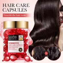 SADOER 30入組髮質護理精華素-含摩洛哥坚果、玫瑰、薰衣草、蘆薈、橄欖油等，不需洗髮，為女士和男士提供的護髮精華油