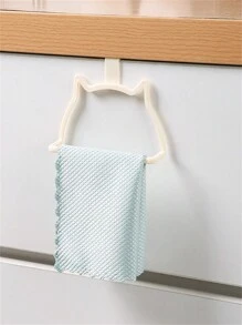 1pc Multi-Functional Hook For Saving Space In Bedroom, Bathroom, And Kitchen With Double Doors Hanger - Easy To Install Without Drilling, For Kitchen And Bathroom Storage - Multicolor - View 12