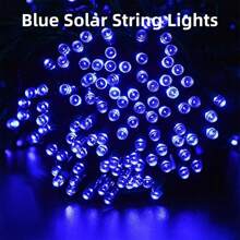 太阳能户外灯 IP65 防水太阳能灯，超亮户外太阳能灯，带 8 种照明模式，适用于派对花园庭院家庭节日树装饰照明，防水户外照明装饰，适用于花园、露台、阳台、圣诞节、婚礼、派对、万圣节、圣诞节、生日派对、节日、家居装饰 - 多色 - 查看 23