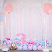 Ensemble de support d'arche de mariage avec base, kit de support de colonne de ballons pour décoration de mariage, anniversaire, fête, douche, remise des diplômes, décors d'arrière-plan (à l'exclusion des fleurs), Noël