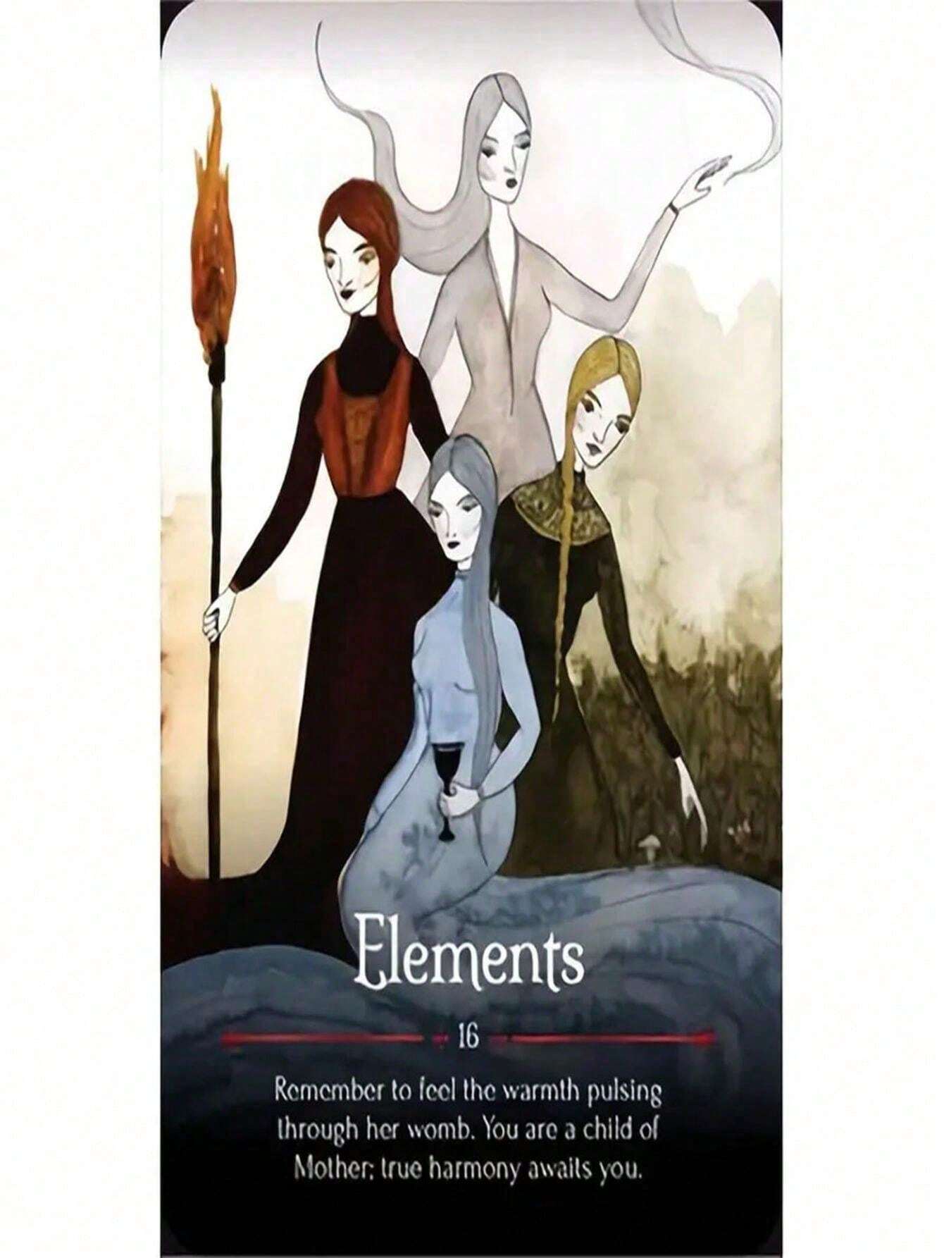 All Seasons Cards Deck, Sacred Oracle Card Set For Time Divination