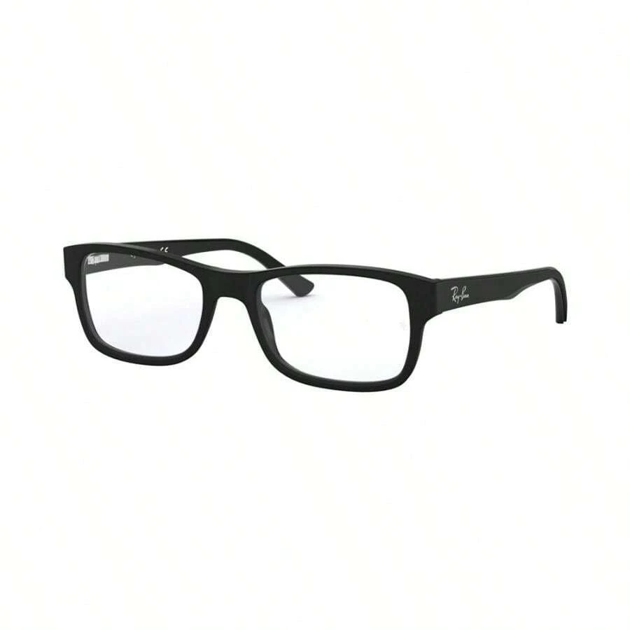Ray-Ban RX5268 Unisex Rectangle Eyeglasses - Matte Blac - View 1