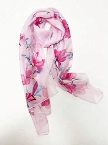 A Women's Printed Scarf, Versatile Small Silk Scarf Suitable For Casual Wear, Bag Head And Daily Use Elegant Bandana,Hair Band,Head Band Ideal For Dressing Up Your Look - Multicolor - View 28