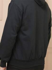 Men Sweatshirts - Black - View 5
