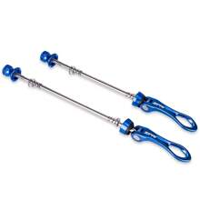 ZTTO鑽石造型快拆QR輪轂快拆桿，適用於山地車/路車，前100mm和後135mm，採用鋁合金製造，適用於山地車和公路車輪 - 彩色 - 查看 6