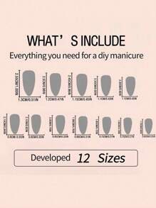 Bộ 24 miếng dán móng tay acrylic hình hạnh nhân, thiết kế dâu tây kiểu Pháp màu trắng và họa tiết nơ ngọc trai, bao gồm 1 gel dán và 1 dũa móng, thích hợp cho việc trang trí móng tay của phụ nữ và bé gái. - trắng - Xem 5