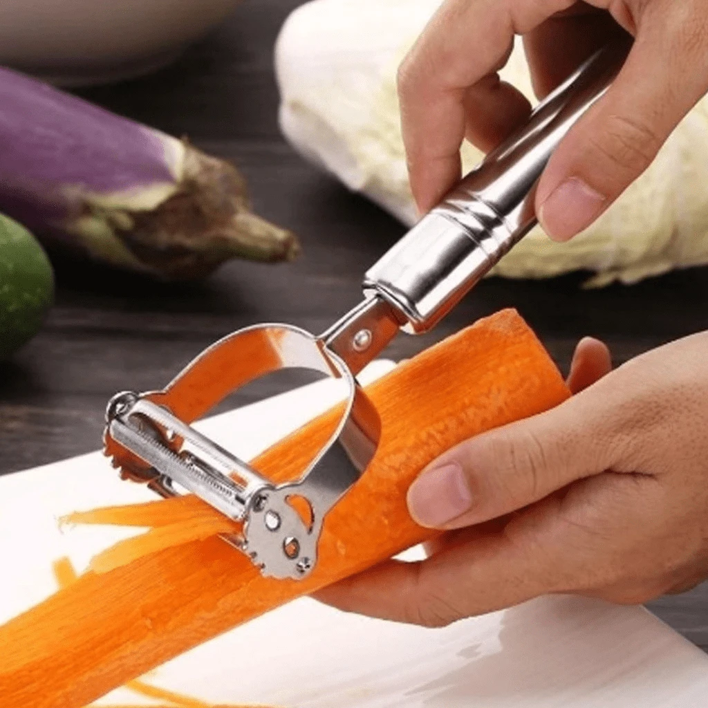 Peeler & Paring Knife - 不銹鋼削皮器 - 查看 1