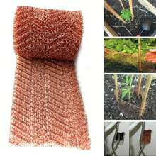 Garden Copper Mesh Roll For Mice Rat Rodent Repellent, Sturdy Copper Wool Mouse Trap For Bat Snail Bird Control