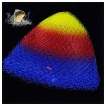 Foldable Fishing Replacement Net Nylon Thread Material Freshwater Casting Net Suitable For Bird Fish Catch Release - Multicolor - View 9