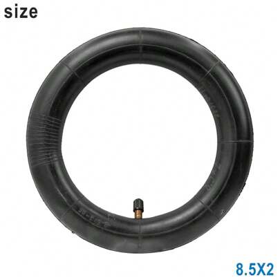 8.5 Inch Inner Tyre Tube Tire Accessories Compatible With Xiaomi M365 1S Pro Pro2 Electric Scooter 8x2 Tyre Inner Tubes Kickscooter Pneumatic Camera Scooters Parts