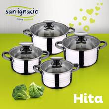 San Ignacio 8-teiliges Kochgeschirr-Set SIP + 3-teiliges Pfannenset SIP CUNE Ø16/20/24 - Verschiedenfarbig - Übersicht 5