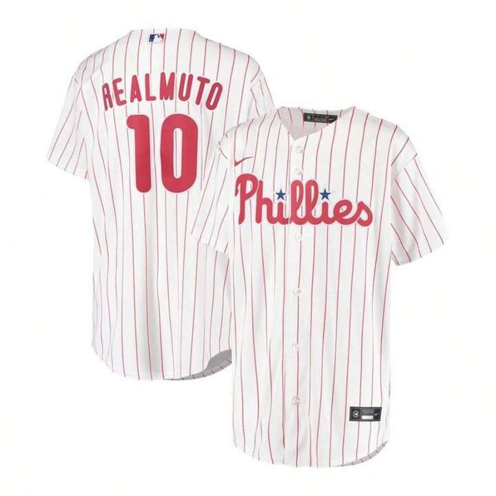 Nike Big Boys And Girls JT Realmuto White Philadelphia