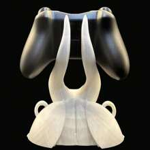 1 pieza Soporte de mando a distancia Hollow Knight, soporte especial de Switch Xbox PS4/5, estantería creativa y elegante para almacenamiento - Blanco - Ver 10