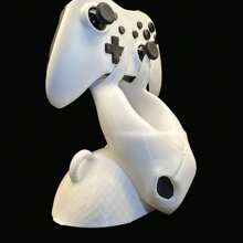 1 pieza Soporte de mando a distancia Hollow Knight, soporte especial de Switch Xbox PS4/5, estantería creativa y elegante para almacenamiento - Blanco - Ver 9