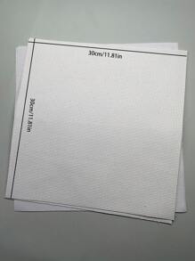 قطعة واحدة من القماش الأبيض لتطريز الصليب، 11/14 خيط، 30 * 30 سم، أو قطعة واحدة من القماش الأبيض للشبكة الصغيرة، 30 * 30 سم، أو قطعة واحدة من القماش الأبيض للشبكة المتوسطة، 30 * 30 سم