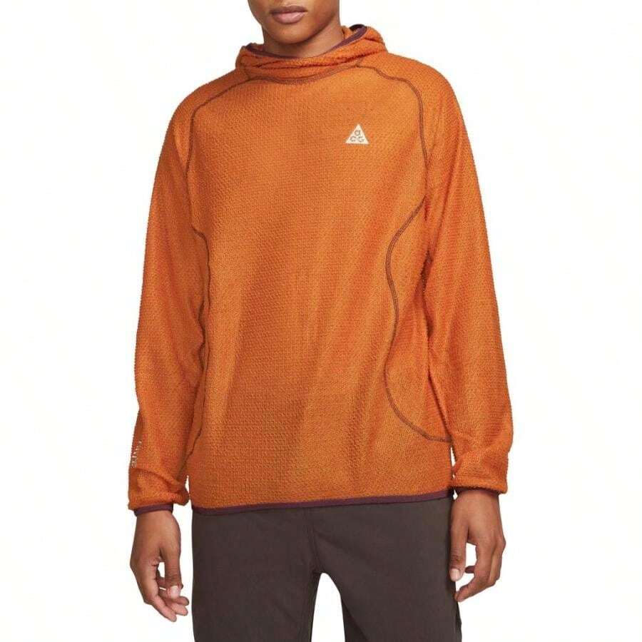 Nike ACG Wolf Lichen Caps Hoodie - Campfire Orange/ Summit White - View 1