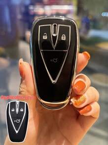 Housse de clé TPU compatible avec Changan CS75 Plus/Unit/Univ, Eado CS35/CS55, Uni-K X5, Oushang Auto