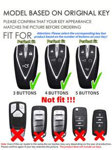 Housse de clé TPU compatible avec Changan CS75 Plus/Unit/Univ, Eado CS35/CS55, Uni-K X5, Oushang Auto