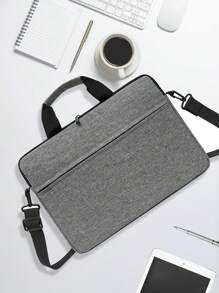 1 pieza Estuche multiusos compatible con iPad y portátil con correa de transporte y mochila, disponible en 3 tamaños, color gris - Gris - Ver 2